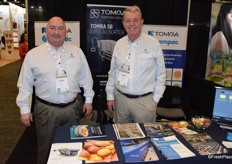 Richard Davis and Laurie Langston from Compac